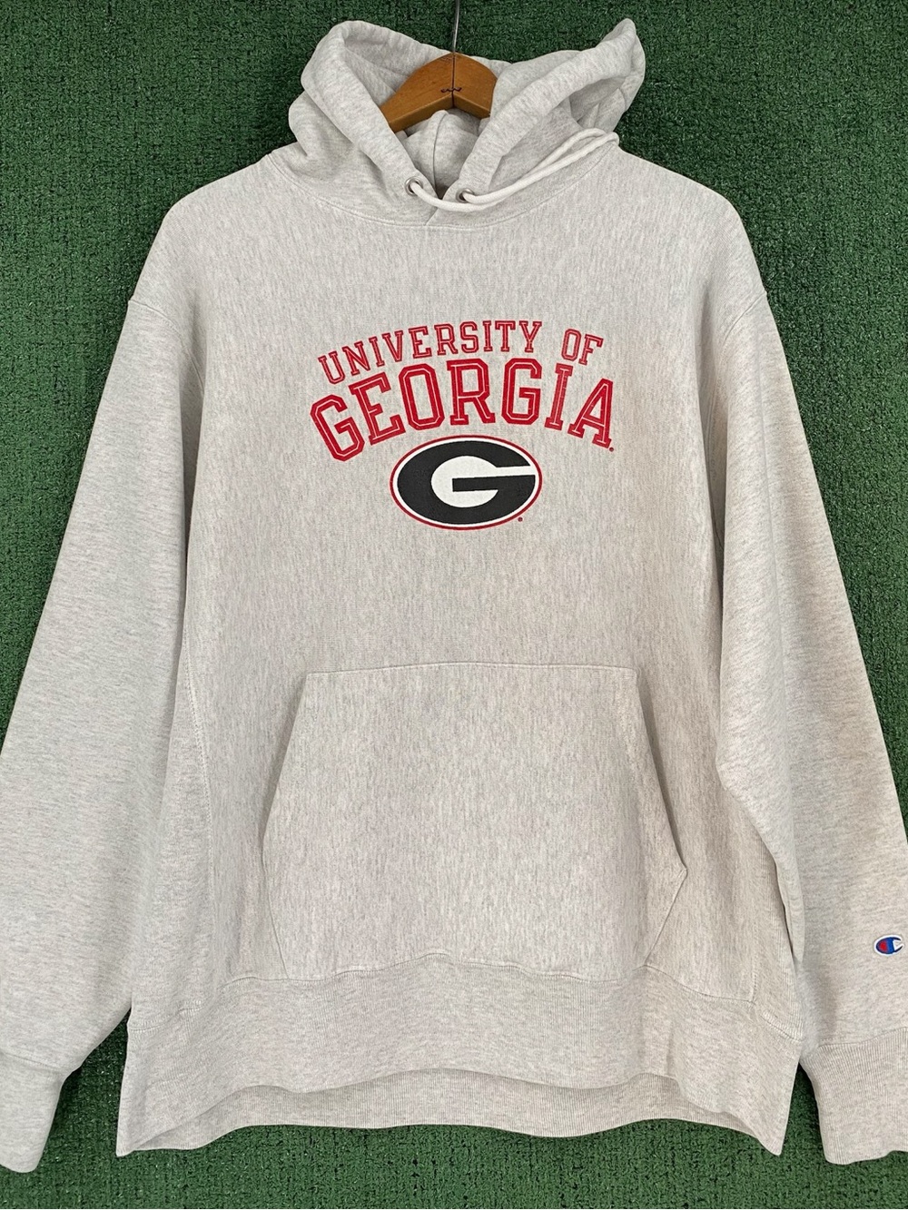 Champion Reverse Weave Georgia Bulldogs  UGA Heavyweight Hoodie Men’s Size XL